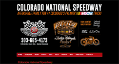 Desktop Screenshot of coloradospeedway.com